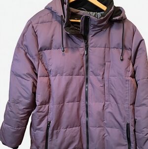 Arctic Expedition Down Coat Women's Plus Size 4XL Plum/Purple
